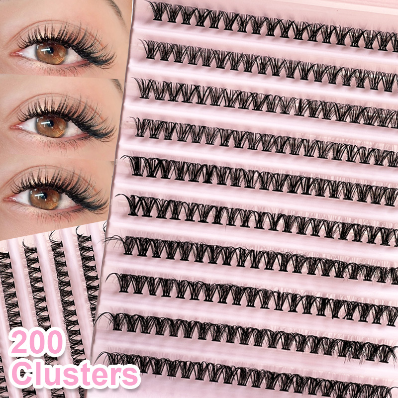 Eyelash Extension Natural - Ciglia individuali Tuft per ciglia 8-16mm