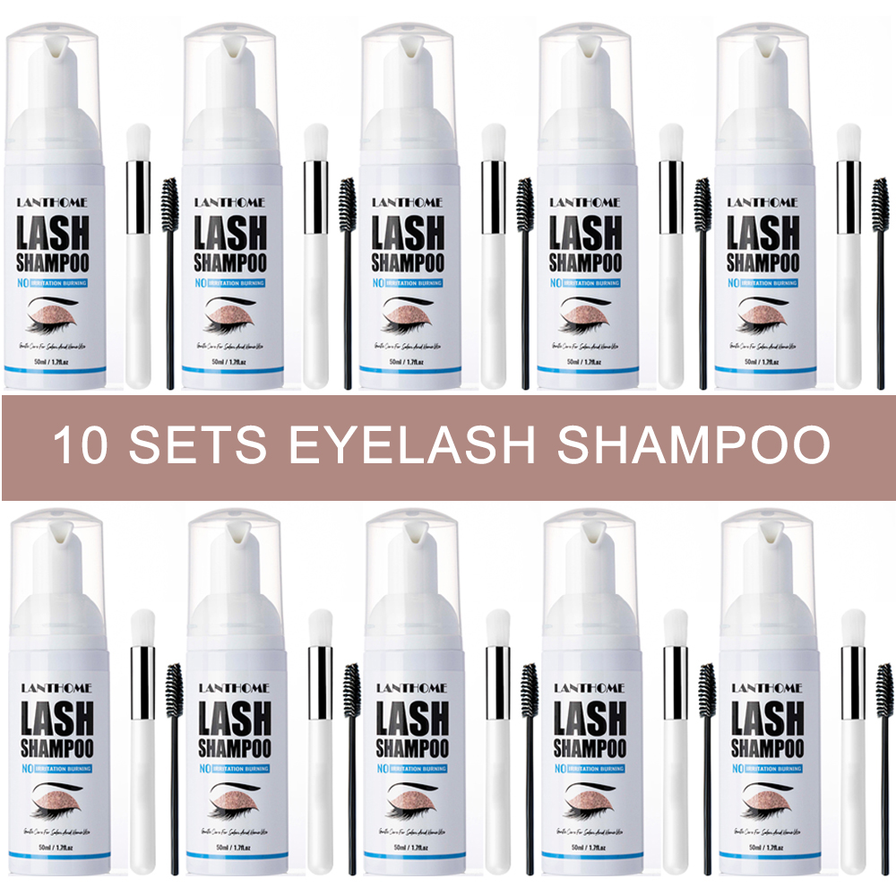 Eyelash Extension Wash Kit - 50ML Lanthome Pro Estensione Delle Ciglia