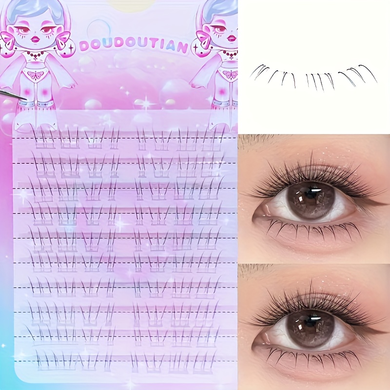 Eyelash Extension Natural - Ciglia inferiori Duoduotian a forma di
