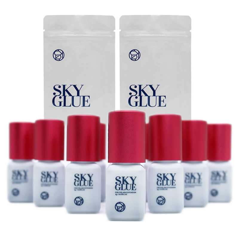 Eyelash Extension Korea - 10 bottiglie di colla SKY per
