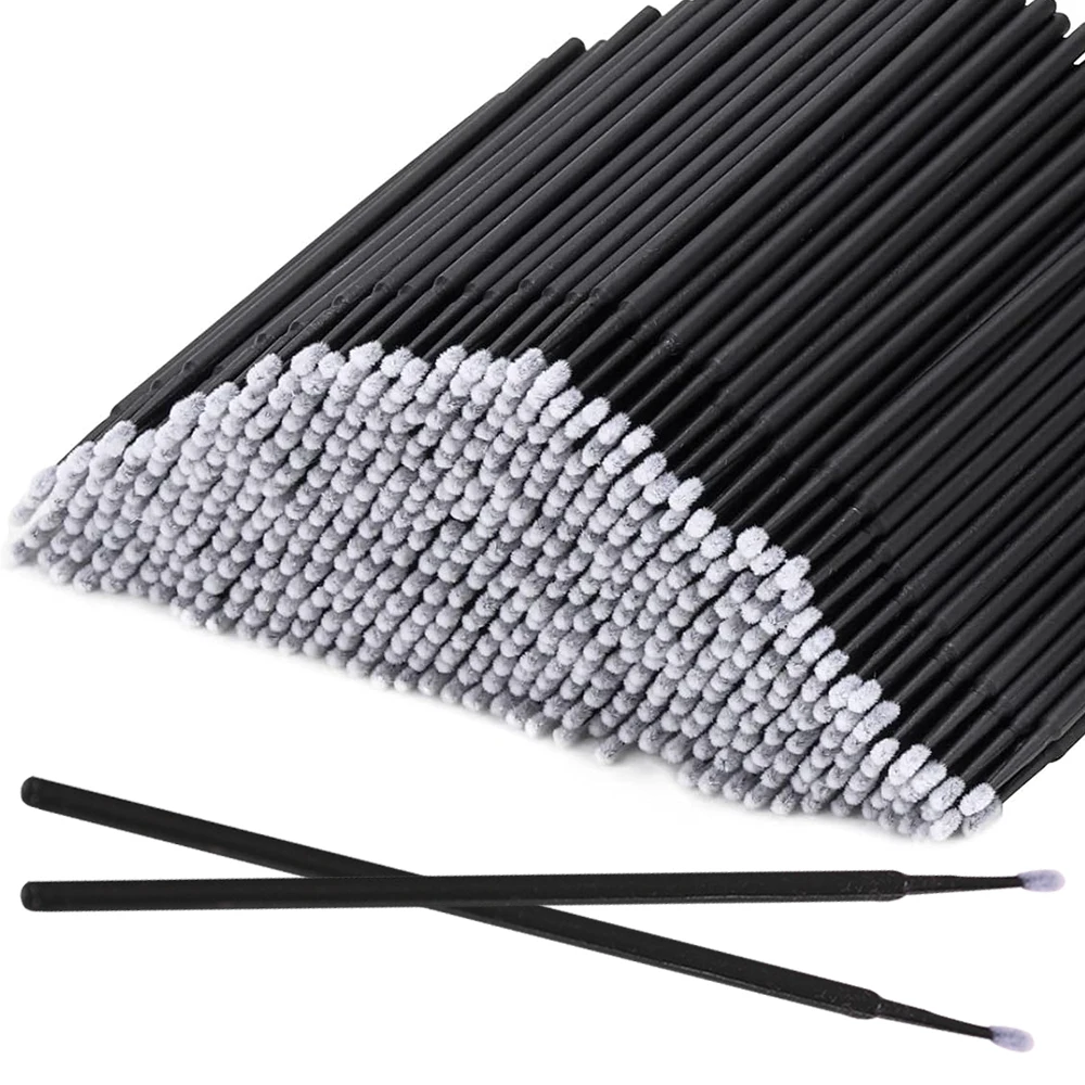 Eyelash Extension Remover - 300 pz. Spazzolini Monouso per Rimozione