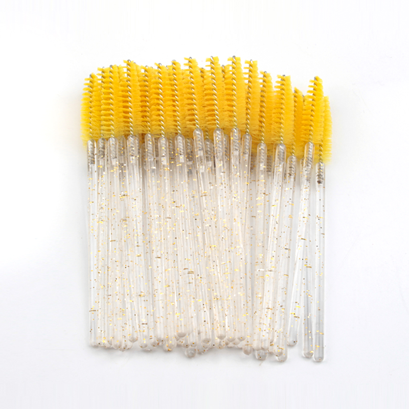 Eyelash Extension Remover - 50/100 Pezzi Spazzole per Ciglia, Scovolini