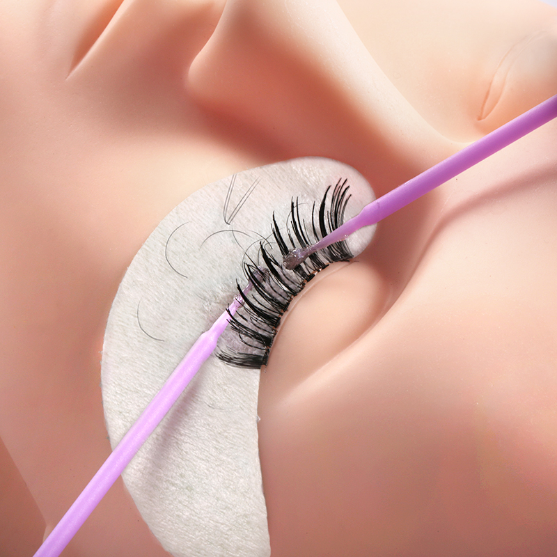 50/100PCS Micro Spazzole Usa E - Eyelash Extension Remover recensione e prezzo