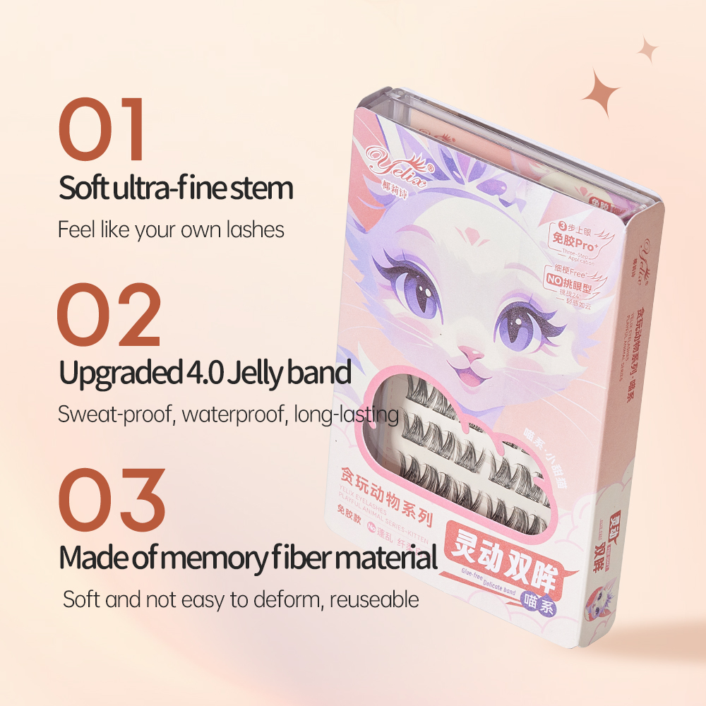 Yelix Ciglia Finte Autoadesive - Eyelash Extension Natural recensione e prezzo