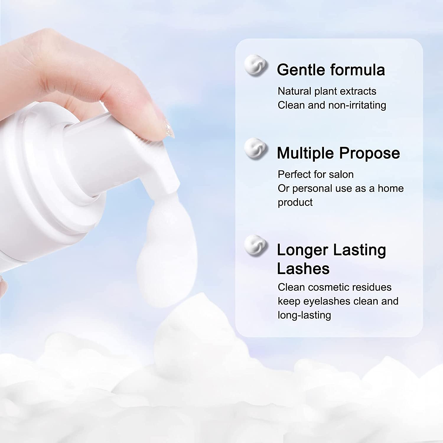50ML Lanthome Pro Estensione D - Eyelash Extension Wash Kit recensione e prezzo