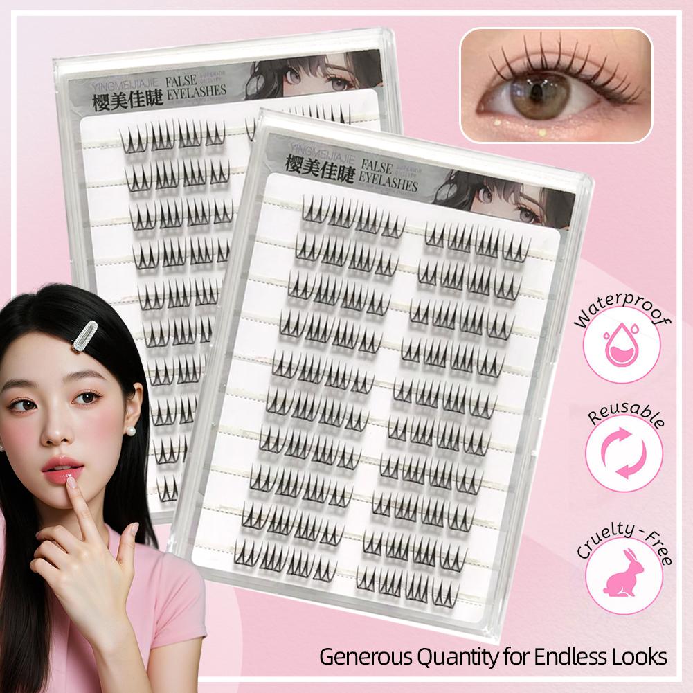 Ciglia finte a forma di U senz - Eyelash Extension Korea recensione e prezzo